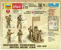 1/72 Zvezda British Recon Team 6226