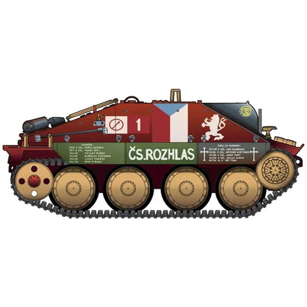 1/35 Academy Limited Edition "Prague 1945" Jagdpanzer 38 (T) "Hetzer" Last Production 13277