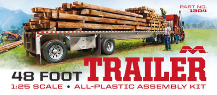 1/25 Moebius 48ft Flatbed Trailer 1304
