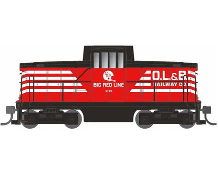 HO Rapido GE 44-Tonner (DC/DCC/Sound): Omaha, Lincoln and Beatrice Railway #101 48573