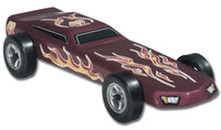 PineCar Blazin' Flames Decal 4008