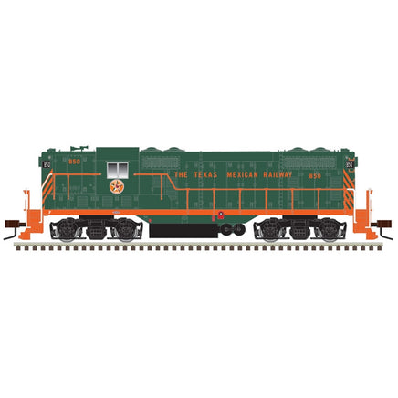 HO Atlas GP7 Silver Texas Mexican Railway 852 (Green/Orange) - 10003939