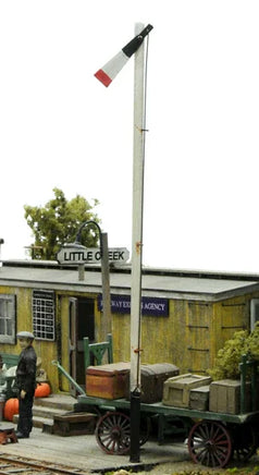 HO Banta Modelworks Station Stop Semaphore 2136 - MPM Hobbies