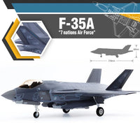 1/72 Academy F-35A "7 Nations Air Force" 12561