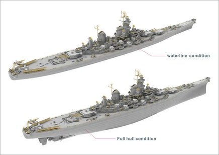 1/700 Veryfire USS Missouri BB-63 (Deluxe Kit) DX700909