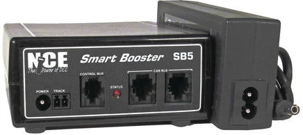 NCE SB5 5 Amp Smart Booster with International Power Supply 027