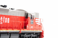 HO Rapido EMD SD9 (DC/Silent): Burlington (C&S): #837 - 50224