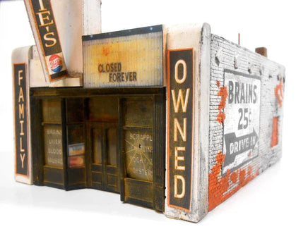 HO Downtown Deco Von Eerie's Restaurant - DD1070 - MPM Hobbies