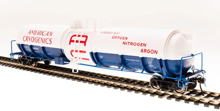 HO Broadway Ltd Cryogenic Tank Cars American Cryogenics (2-Pack) 6313