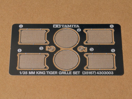 Tamiya King Tiger Etched Grille 35167