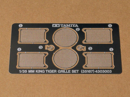 Tamiya King Tiger Etched Grille 35167 - MPM Hobbies