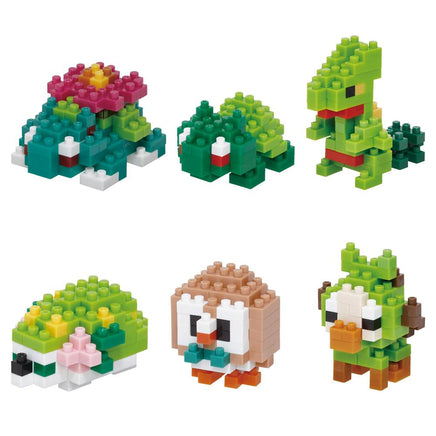 Nanoblock Pokemon Grass Type Volume 1 22458