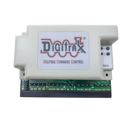 Digitrax PM74 Power Manager with Occupancy and Transponding Detection for 4 Sub-Districts 3013