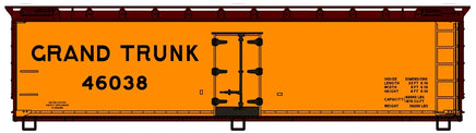 HO Accurail 40' Wood Refrigerator Car Grand Trunk 81802