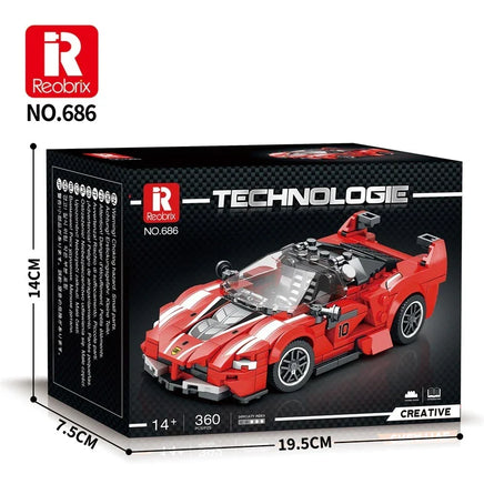 Reobrix Ferrari FXX-K V2 (360 pcs) 686