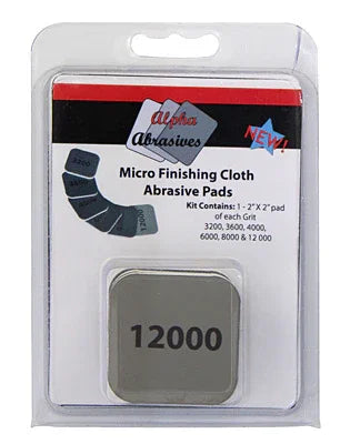 Alpha Abrasives Micro Finishing Cloth Abrasive Pads 2000