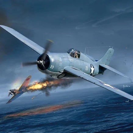 1/48 Academy USN F4F-4 Wildcat "Battle of Midway" 12355 - MPM Hobbies