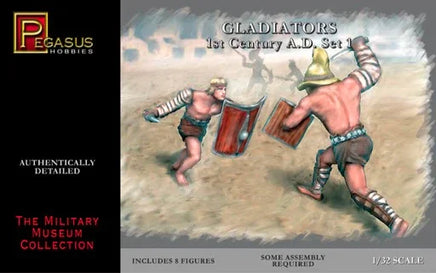1/32 Pegasus Gladiators 1st Century A.D. Set 1 3201