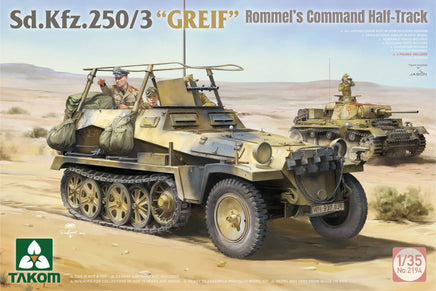 1/35 Takom Sd.Kfz.250/3 "Greif" Rommel’s Command Half-Track 2194