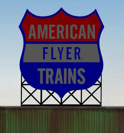 N/HO Miller Engineering Small American Flyer Train Billboard 44-0952 - MPM Hobbies