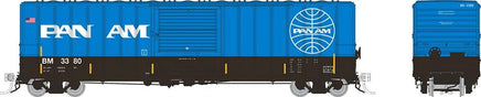 HO Rapido PC&F 5241cuft Boxcar: B&M - Pan-Am: Single Car #1 - 198002A - MPM Hobbies
