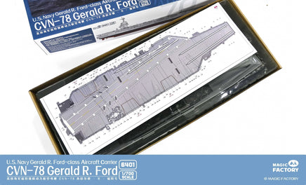 1/700 Magic Factory USN CVN-78 Gerald R. Ford 6401 - MPM Hobbies