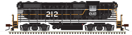 HO Atlas GP7 Gold Chicago & Eastern Illinois 212 (Black/White/Orange) - 10003965