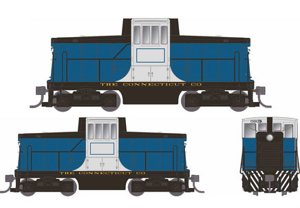 HO Rapido GE 44-Tonner (DC/DCC/Sound): The Connecticut Company #0809 48571