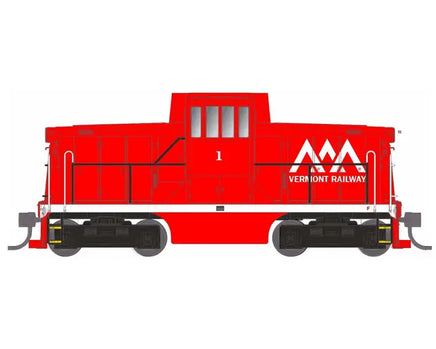HO Rapido GE 44-Tonner (DC/DCC/Sound): Tonner Vermont Railway #1 48570