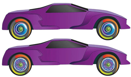 PineCar Cyclone Wheel Flare Decal 4067