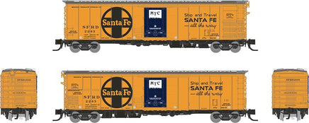 N Rapido Santa Fe RR-61 Mechanical Reefer: Santa Fe All The Way Slogan: Single Car 561010A