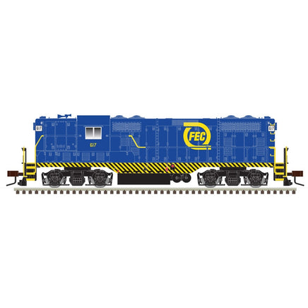 HO Atlas GP7 Gold Florida East Coast 620 (Blue/Yellow) - 10003951