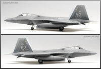 1/72 Academy F-22A Raptor Air Dominance Fighter 12423 - MPM Hobbies