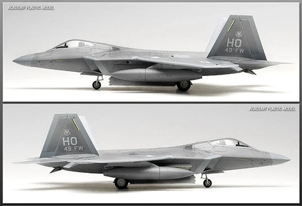 1/72 Academy F-22A Raptor Air Dominance Fighter 12423 - MPM Hobbies