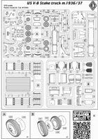 1/72 ACE Model US V-8 Stake Truck m.1936/37 72584