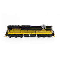 HO Rapido EMD SD7 (DC/Silent): Rio Grande - Bumble Bee: #5304 - 50208