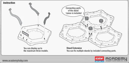 Academy Aero Display Stand 15065
