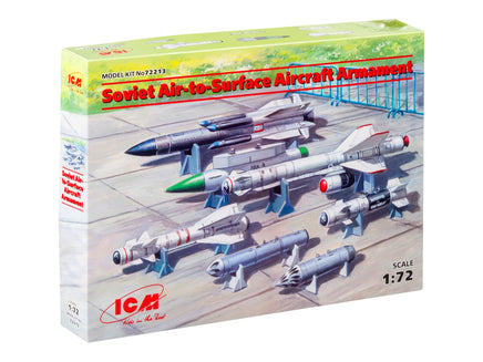 1/72 ICM Soviet Air-to-Surface Aircraft Armament 72213
