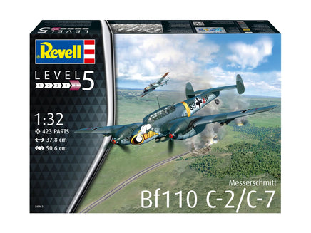 1/32 Revell Germany Messerschmitt Bf110 C-2/C-7 04961