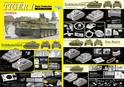 1/35 Dragon Model Tiger I Early Production Battle of Kharkov 6950