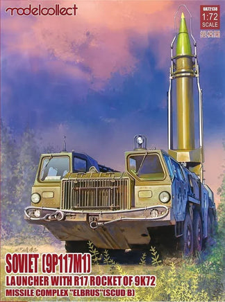 1/72 ModelCollect Soviet (9P117M1) Launcher with R17 Rocket of 9K72 72138