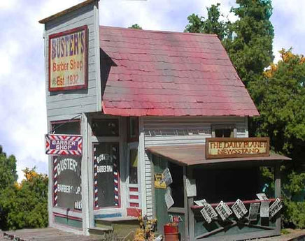 O Scale Bar Mills Busters Barber Shop 0164 - MPM Hobbies