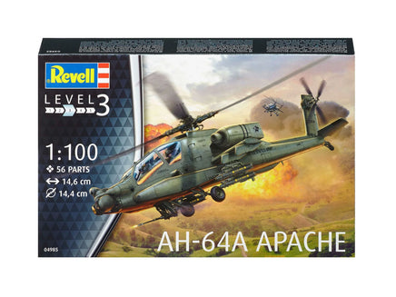 1/100 Revell Germany AH-64A Apach 04985