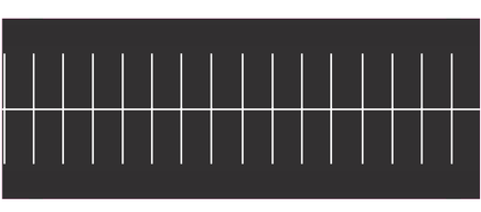 N Easy Streets Fresh Asphalt White Straight Parking 2 Lane (Qty 1) 325-2441 - MPM Hobbies
