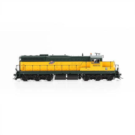 HO Rapido EMD SD9 (DC/Silent): Chicago & North Western: #6608 - 50220