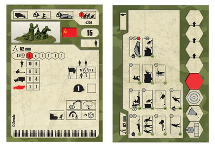 1/72 Zvezda Soviet 82-mm Mortar with Crew 1941-1943 (Winter) 6208