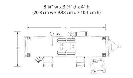 O Woodland Double Decker Trailer 5862 - MPM Hobbies