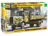 1/35 Zvezda German Heavy Truck "Einheitsfahrerhaus" L-4500 3647