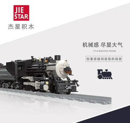 Jie-Star CN5700 Steam Locomotive Building Blocks (1136 pcs) 59003