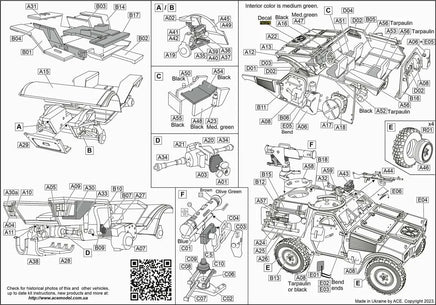 1/72 ACE Model VBL Milan At Missile Carrier 72421